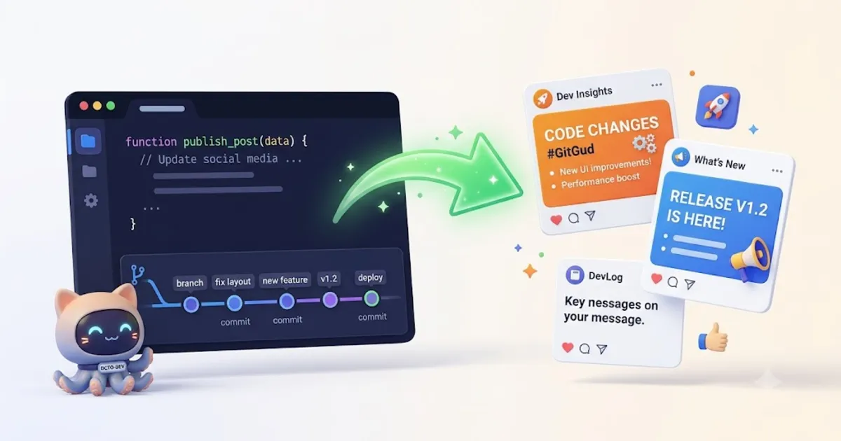 From GitHub Commit to Viral Post: Turning Your Changelog Into Content That Actually Gets Read